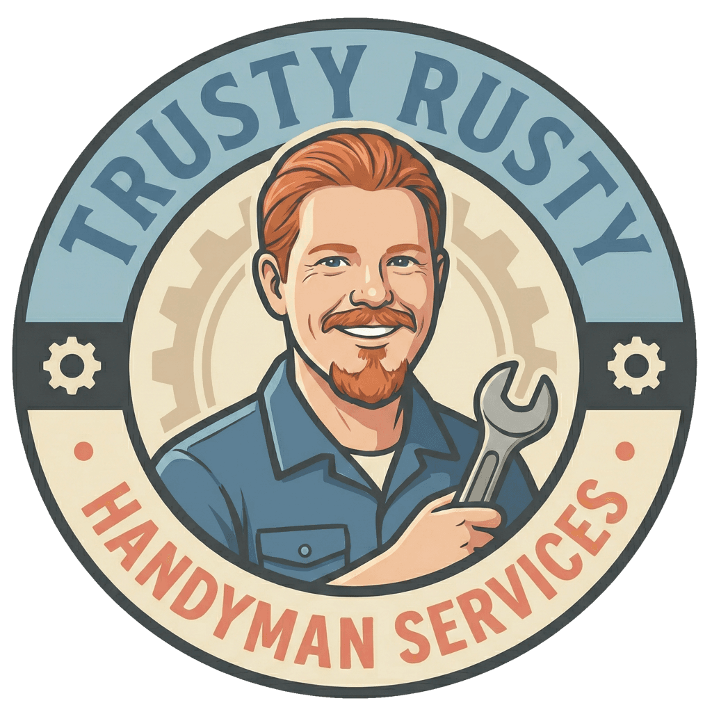Trusty Rusty handyman logo