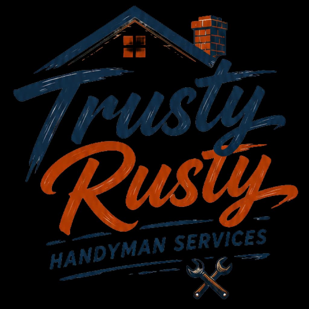 Trusty Rusty handyman logo